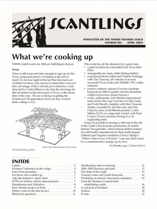 Scantlings 105 (April 2004)