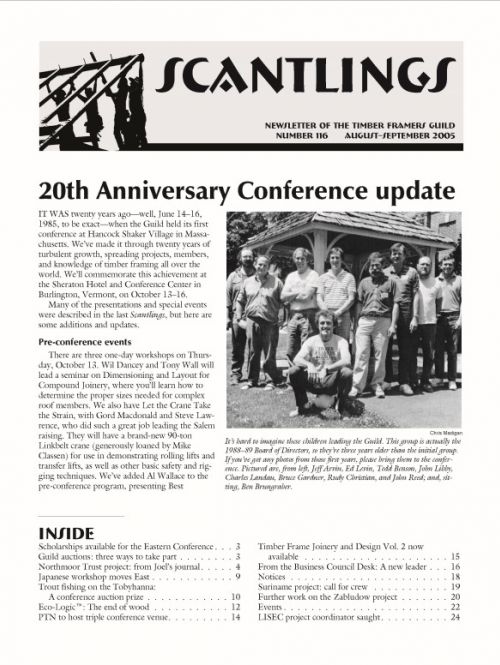 Scantlings 116 (August-September 2005)