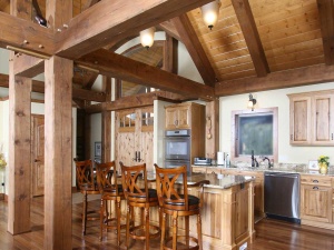 Blue Ox Timber Frames Interior