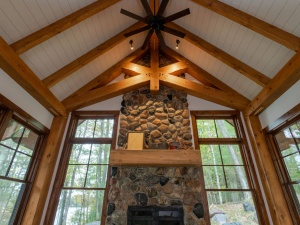 Blue Ox Timber Frames Interior