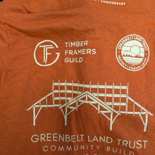 Greenbelt Land Trust Community Build Tee SmallSmall