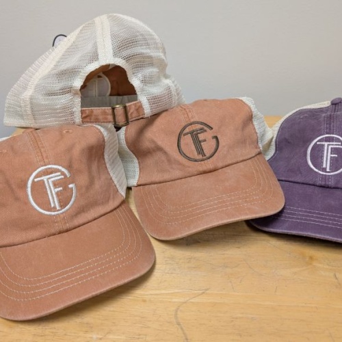 TFG Adjustable CapTerra Cotta w/ Brown stitch