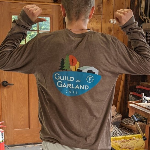 Classic TFG Tees - 2023 Rendezvous Guild on GarlandKids Butterscotch S