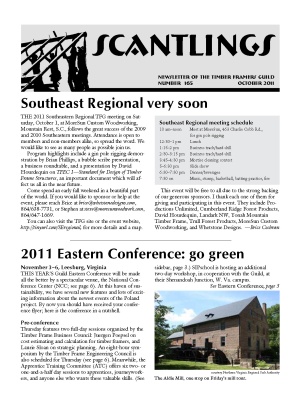 Scantlings 165 (October 2011)