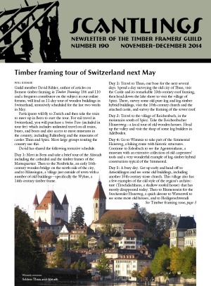 Scantlings 190 (November/December 2014)