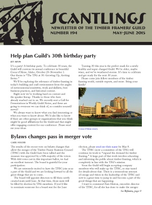 Scantlings 194 (May/June 2015)