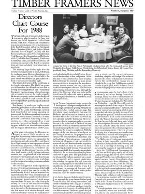 TIMBER FRAMING 6 (November 1987)