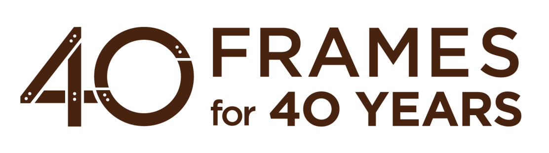 40 Frames for 40 Years Graphic